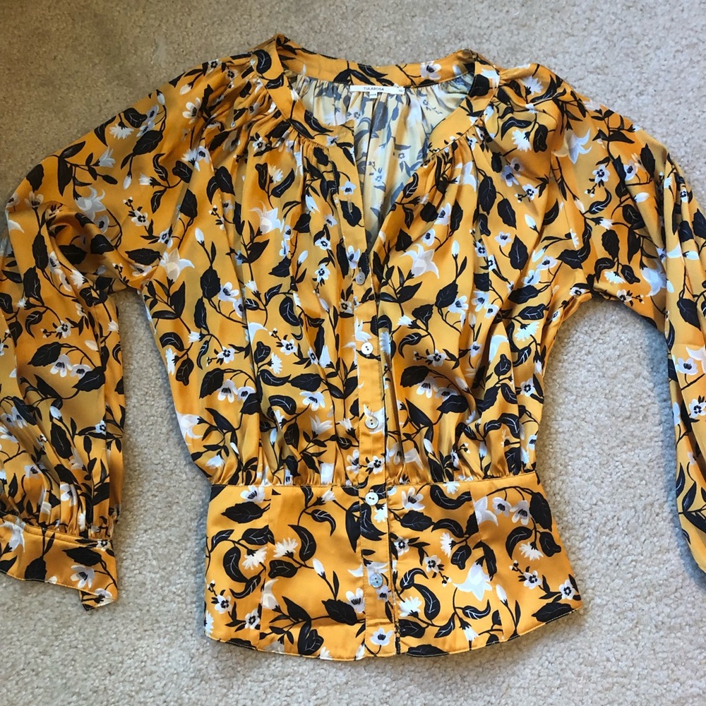 Revolve Tularosa Satin Blouse